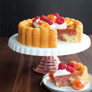 Антипригарная круглая литая алюминиевая форма для выпечки, БЫСТРОРАЗЪЕМНАЯ форма для выпечки, 9,5 форма для торта с золотым покрытием - Product Image 6