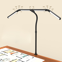 Lampe de bureau architecte ultra-lumineuse, éclairage d'écran suspendu large et haut de 44,5 pouces pour la maison, le bureau, le travail sur ordinateur, le dessin technique et la lecture
