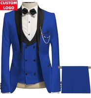 Costume 3 Pièces Sur Mesure pour Homme – Blazer Grande Taille Décontracté et Habillé pour Mariage et Cérémonie