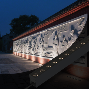 Lumière de sol à LED Rectangle Extérieur Étanche IP67 Encastré Lampadaire Long Escabeau Cour Escaliers Enterré Lumière souterraine - Product Image 1