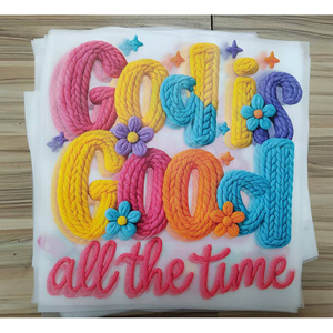 Transferencias DTF Personalizadas, Diseños 3D Listos para Termoimpresión, Transferencias de Calor, Serigrafía, Transferencia de Plastisol, Etiquetas para Camisetas - Product Image 1