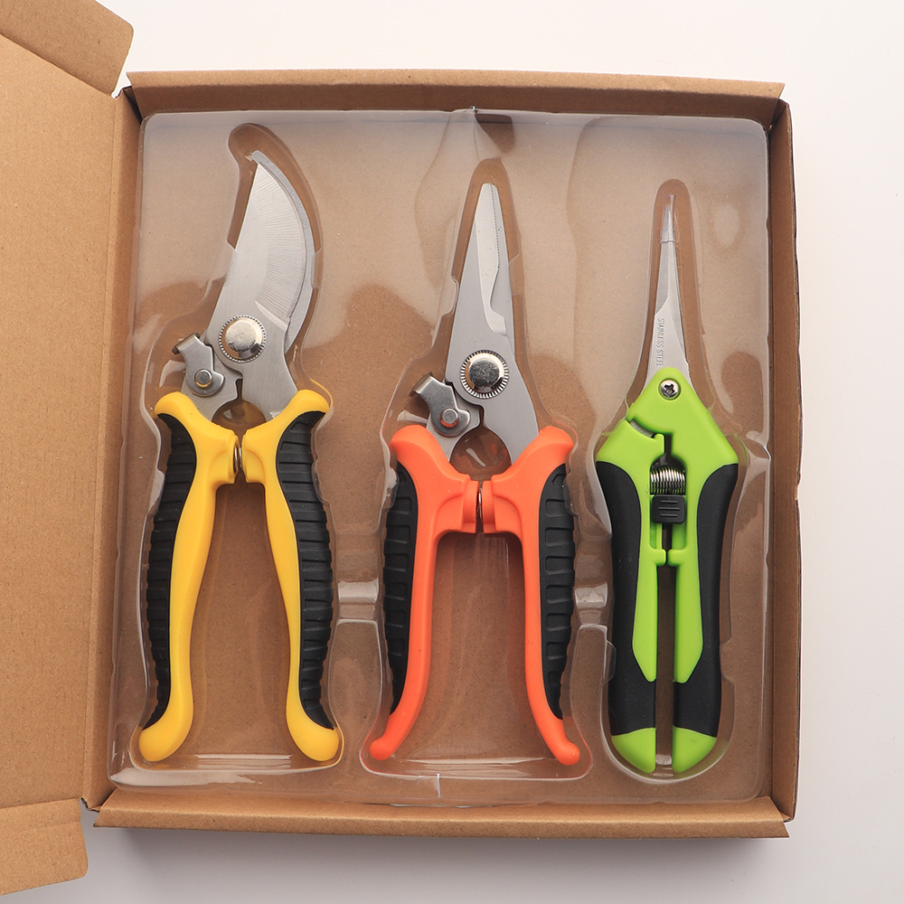 3-piece set-yellow-orange-green