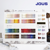 Kit de vernis à ongles en gel JOUS personnalisé, 15 ml, longue tenue, étiquette privée, végétalien, soak-off, UV