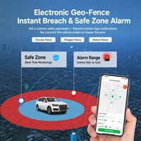 Traceur GPS 4G sans fil magnétique en temps réel pour le suivi des véhicules, des flottes et des actifs avec application gratuite, localisateur GPS universel