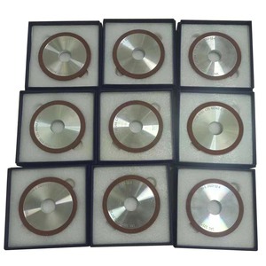 Haute qualité 1A1 forme résine Bond diamant coupe et polissage roue pour ébavurage métaux ferreux 80 #-1000 # grain - Product Image 6