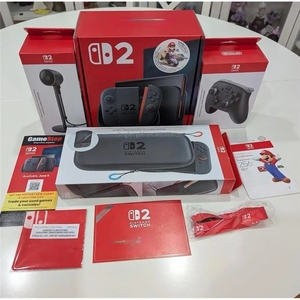 Consola de Juegos Portátil <span class=keywords><strong>Nintendo</strong></span> <span class=keywords><strong>Switch</strong></span> 2, Batería de 5000 mAh, Pantalla Táctil, 10000 Juegos Integrados, Wi-Fi, Nueva, de Plástico - Product Image 2