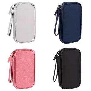 Organizzatore Portatile Impermeabile in Nylon Durevole per Cavi e Dispositivi, Custodia per <span class=keywords><strong>iPhone</strong></span> 16 Pro <span class=keywords><strong>Max</strong></span> con Archiviazione Ecologica - Product Image 2