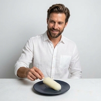 Barre de crème glacée crémeuse, durée de conservation de 18 mois, à conserver au -18°C ° C pour l'exportation en gros