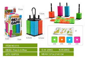 Nuevo Rompecabezas Portátil <span class=keywords><strong>de</strong></span> Plástico Gomoku, Juego <span class=keywords><strong>de</strong></span> <span class=keywords><strong>Mesa</strong></span> Educativo para Colgar en la Pared, Juego Interactivo para Padres e Hijos <span class=keywords><strong>de</strong></span> 5 a <span class=keywords><strong>7</strong></span> <span class=keywords><strong>Años</strong></span> - Product Image 5