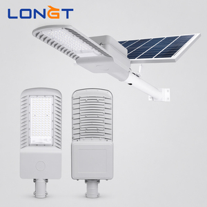 Lampadaire Solaire LED Extérieur Économique pour <span class=keywords><strong>Jardin</strong></span>, Route et Rue, Étanche IP66, SMD3030 ABS, 30W 60W 90W, 6500K, Faisceau 120° - Product Image 1