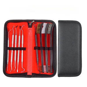 Kit d'entretien portable pour le nettoyage des armes à feu, ensemble de brosses de précision en acier inoxydable personnalisé pour le sport en plein air - Product Image 3