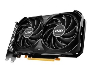 การ์ดจอเกมมิ่ง New RTX 4060 VENTUS 2X BLACK 8G OC สำหรับเดสก์ท็อป พร้อมพอร์ต DP และ HD ความเร็วคล็อก 2505 MHz เพื่อการเล่นเกมที่ดียิ่งขึ้น - Product Image 1