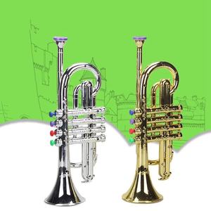 Jouets musicaux éducatifs pour la petite enfance : Saxophone, Cor français, Trompette, Flûte à bec, Cor, Modèle d'accessoire de scène - Product Image 4
