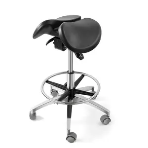 新牙医椅鞍座凳滚动符合人体工程学的旋转牙科椅，用于牙科诊所按摩诊所水疗沙龙