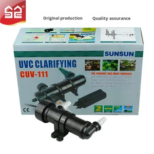 <span class=keywords><strong>Lampe</strong></span> de stérilisation <span class=keywords><strong>UV</strong></span> pour aquarium en plastique de la série CUV Gechi avec pompe - Product Image 5