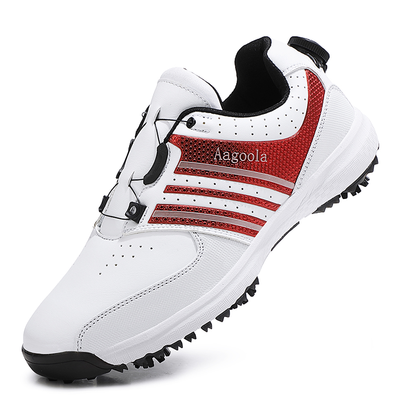 High Quality Oem Men Leather Golf Shoe Sole,Waterproof Rubber Golf Shoes For Men,Sports Casual Outsole Mens Golf Shoes Spikes