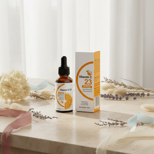 Suero Iluminador con Vitamina C 23, Esencia Facial Hidratante Antienvejecimiento para un Tono <span class=keywords><strong>de</strong></span> Piel Uniforme - Product Image 1