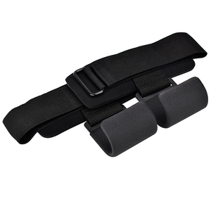 손목 랩 스트랩 그립 역도 후크 풀 업 역도 그립 후크 조절 피트니스 미끄럼 방지 체육관 그립 - Product Image 3
