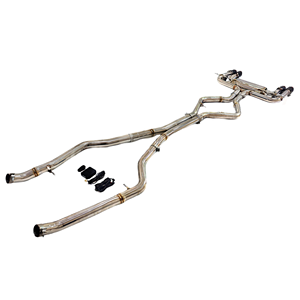 Sistema de Escape Catback Vortex Valvetronic para BMW X5M X6M F85 F86 4.4T S63, Sonido Activo, Acero Inoxidable - Product Image 6
