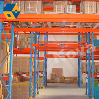 Système de rayonnage d'entrepôt en acier pour rayonnage Étagère de magasin pour palettes Étagère de magasin pour rayonnage Étagère d'usine