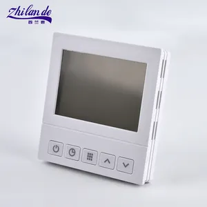 Control Thermostats Floor Heating Touch Screen Design Programmable Control Thermostat For Room
