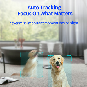 Caméra <span class=keywords><strong>de</strong></span> surveillance intelligente WiFi PTZ 4MP pour intérieur, audio bidirectionnel, vision nocturne, détection <span class=keywords><strong>de</strong></span> mouvement, alarme, suivi mobile sur le cloud pour la <span class=keywords><strong>sécurité</strong></span> domestique - Product Image 2