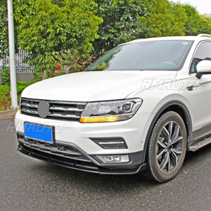 Front Bumper Lip Chin Tuning Accessories <b>Splitter</b> Body Kit Spoiler Deflector for Volkswagen Tiguan MK2 2017-2020 - Product Image 5