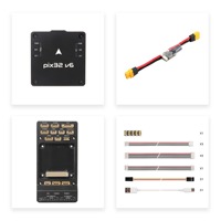 Contrôleur de vol industriel Holybro Pix32 V6 STM32H743 avec double IMU MS5611, 16 PWM, pilote automatique open source pour drone VTOL à aile fixe