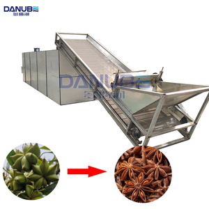 Secador de malla para vegetales a precio de fabricante, equipo de secado de anís, línea de procesamiento de limpieza y secado de anís - Product Image 1