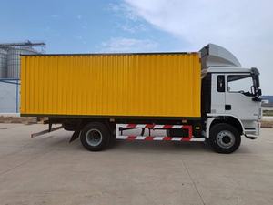 Nuovo usato 8 10 12 15 tonnellate Shacman L3000 <span class=keywords><strong>lungo</strong></span> Backload Box Van 4*2 ruote motrici chiuso camion per la vendita - Product Image 5