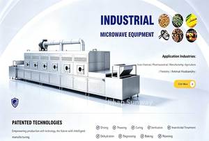 High Capacity Tunnel Industrial <b>Microwave</b> Oven for Grains Drying Machine Automatic Continuous <b>Microwave</b> Sterilization Machine Hi - Product Image 4