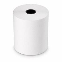 Papier thermique direct résistant à l'eau 75*70mm pour reçus de caisse premium pour magasins de proximité