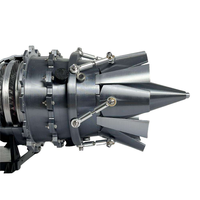 Modèle de moteur turbojet militaire Ge-J79 entièrement en métal, élégant kit de montage DIY pour moteur turbofan, idéal pour le bureau moderne