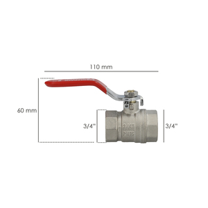 Valvola a sfera da 3/4 di pollice - Product Image 2