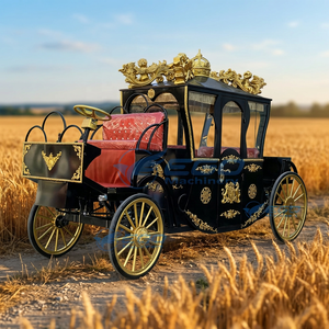 Nouvelle Conception Prix Usine Luxe Chariots Royaux/Charrettes/Calèches à Chevaux d'Occasion à Vendre - Product Image 1