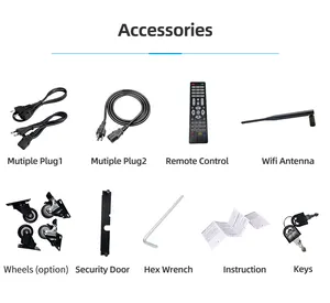 支持遥控40英寸垂直图腾触摸屏广告媒体播放器数字标牌显示器，用于运输商城 - Product Image 6