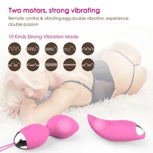 Wireless Vibrating Bullet Egg Vibrator Remote Control Clitoris Stimulator 10 Speed Vibration Love Egg For Women Couple Sex Toys