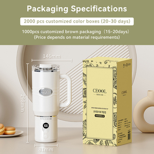 Mini Licuadora Eléctrica Portátil de 750 ml, Licuadora USB con 8 Cuchillas, Exprimidor de Naranja, Licuadora de Frutas Frescas - Product Image 6