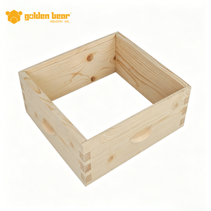 กล่องรังผึ้งแบบ Langstroth 10 เฟรม, กล่องรังผึ้งแบบ Dovetail Joint พร้อมหูหิ้ว อุปกรณ์การเลี้ยงผึ้ง - Product Image 5