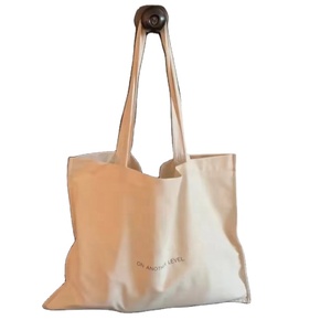 Sac fourre-tout en toile de coton recyclé écologique de haute qualité Xuerry, petit MOQ, impression de logo personnalisé, grand format - Product Image 4