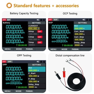 OWON High Accuracy Programmable Electronic Load OEL15 Series Digital <b>Battery</b> Capacity <b>Tester</b> 150V/300W 1 Year OEL1515 15A - Product Image 2