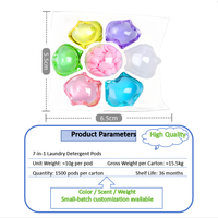 Lessives en dosettes Bayexing à nettoyage en profondeur, parfum naturel, pour vêtements – Vente chaude e-commerce, directement de l'usine, en stock