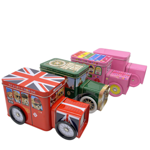 Tùy Chỉnh Thiết Kế Kẹo Bao Bì Hộp Thiếc Kẹo Xe Hình Dạng Hộp Thiếc Xe Tải Hình Dạng Quà Tặng Tin Container - Product Image 2