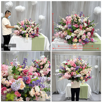 Nouvelle Boule de Fleurs et de Verdure pour Centre de Table de Mariage, Décoration pour Mariage, Maison, Hôtel, Villa, Fête