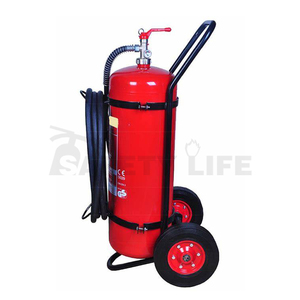 Estintore a Polvere ABC su Carrello, Grande Capacità, per Grandi Incendi, Estintore Industriale su Ruote - Product Image 2