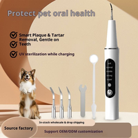 Limpiador Dental Eléctrico Ultrasónico Profesional para Perros 2026 con Removedor de Placa, Diseño Moderno, Material Plástico