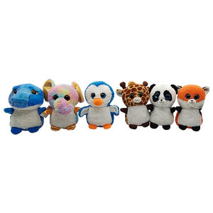 Elefante Kawaii, Panda, gato, perro, hipopótamo, grúa, juguete, ojos grandes brillantes, animales de peluche - Product Image 3