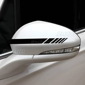 5PCS <b>Car</b> Body Hood Rearview <b>Mirror</b> Racing Stripe Vinyl Sticker Decals Racing Sport Automobiles Body DIY Wrap <b>Car</b> Accessories - Product Image 4
