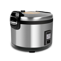 Cuisinière à riz électrique nouvelle génération avec chauffage 3D, corps en acier inoxydable, maintien au chaud automatique, 35 tasses