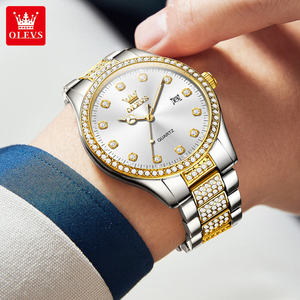   Montre calendrier personnalisée OEM 9905 avec logo pour homme, montre classique étanche en acier inoxydable, montre à quartz pour homme - Product Image 4
